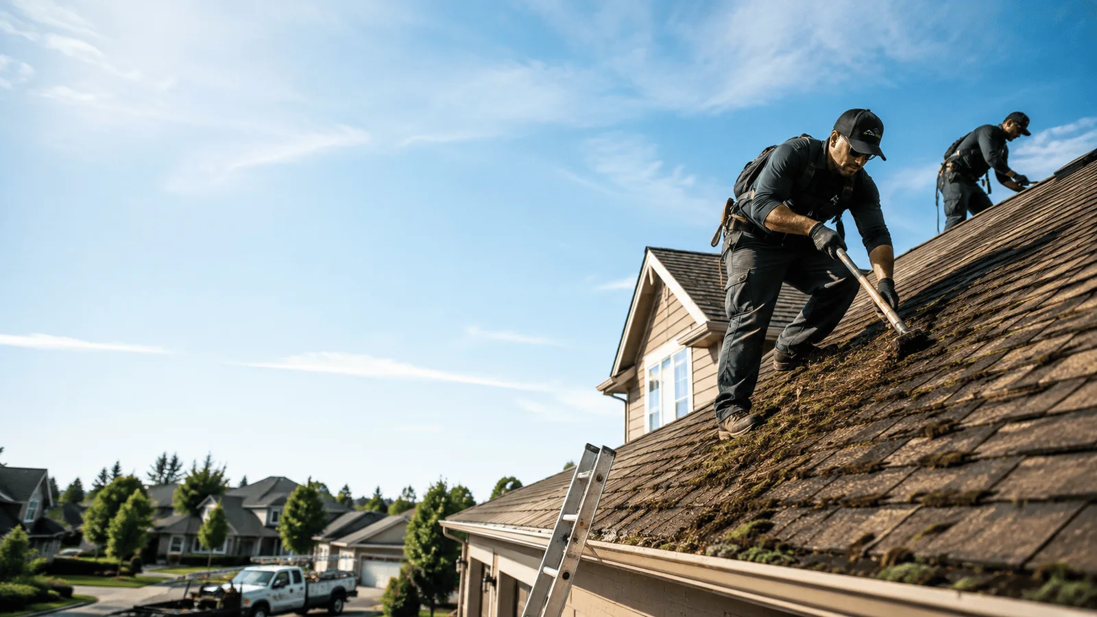 Roof Moss Removal in Windham, OH near me